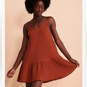 RIP CURL XS
Thin Straps Dress beach cover up cinnamon
